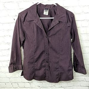 Patagonia organic cotton button up top